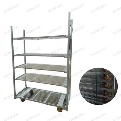 핸들 포함 덴마크 트롤리 간편하고 빠른 조립 청소 용이 50kg 용량